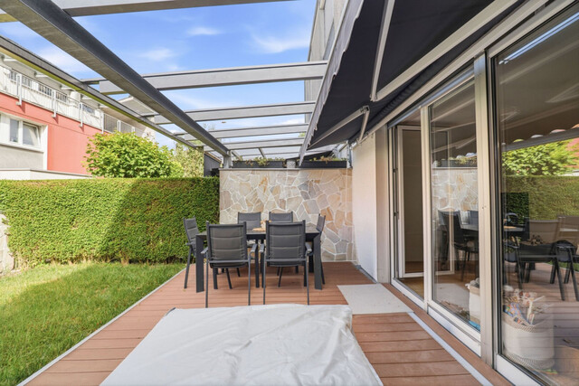 Moderne 3-Zimmer Maisonette Wohnung mit Garten, Terrasse & Tiefgarage in Hard Seenähe