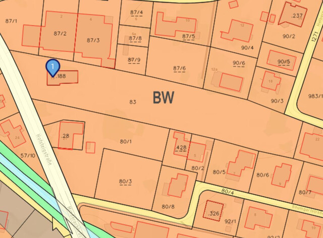 Großzügiges Baugrundstück mit Altbestand in Schwarzach zu verkaufen