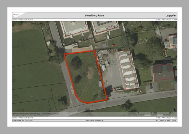 Gewerbegrundstück in Hörbranz, Hochstegstraße 35