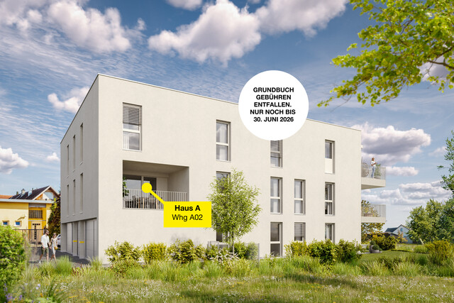 Geräumige 2-Zimmer-Terrassenwohnung | A02