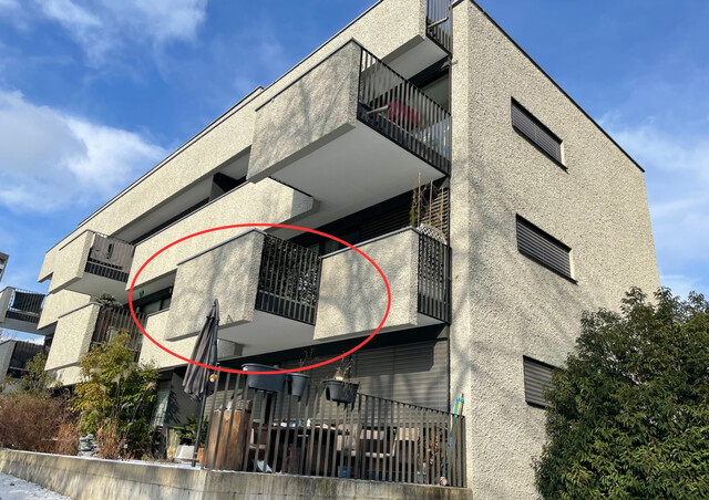 3-Zimmerwohnung mit Südwest-Balkon in Feldkirch-Tisis (DS9, TopB06)