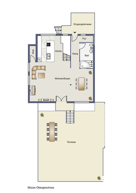 Maisonette-Terrassenwohnung mit Panoramablick und Zweitwohnsitzmöglichkeit