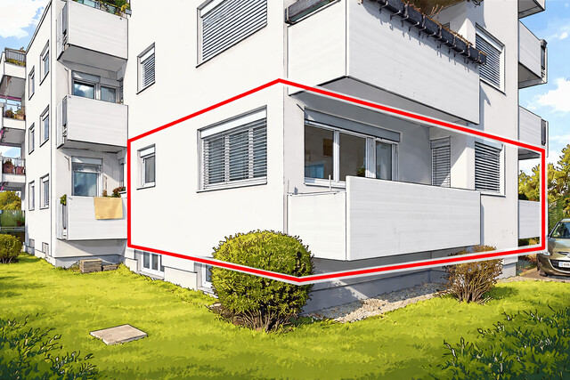 Frisch renovierte Wohnung mit Balkon, Keller & Fahrradabstellraum in Top-Lage!