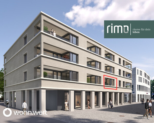2-Zimmerwohnung am Jahnplatz inmitten von Feldkirch - Erstbezug - zu mieten - Top A1.5