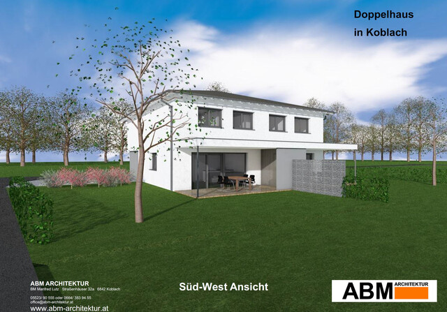 Doppelhaus in Planung