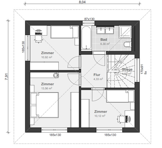 Dein Haustraum wird wahr! Doppelhaus(hälfte) oder Einfamilienhaus? Wohnen mit hoher Lebensqualität im Neubau