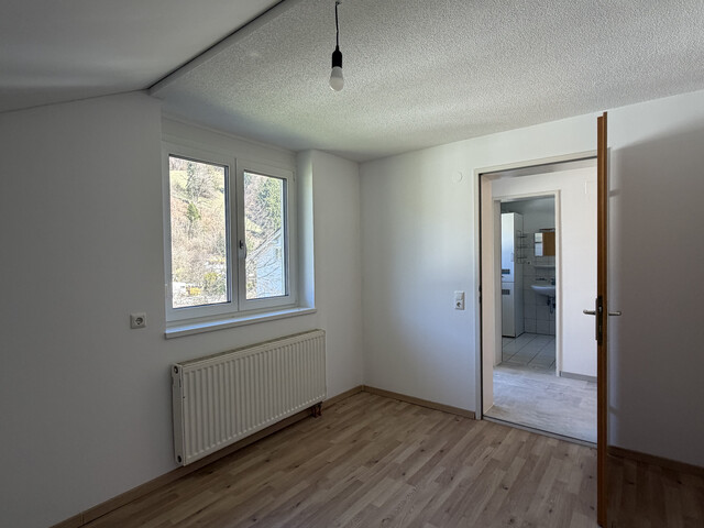 Sonnige 3-Zimmer-Dachgeschosswohnung mit Schwedenofen in ruhiger Lage