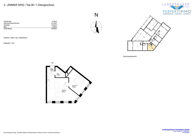 2-Zimmer-Wohnung in erstklassigem Neubau - verfügbar ab Oktober 2026