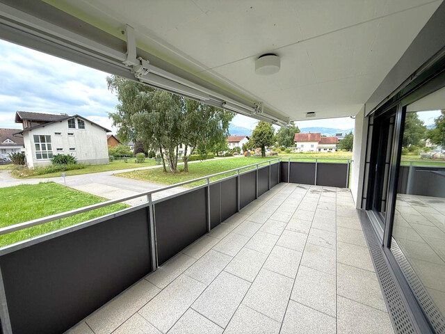 Koblach: Junge und moderne 4 Zimmer-Wohnung mit Weitblick und geräumiger Terrasse