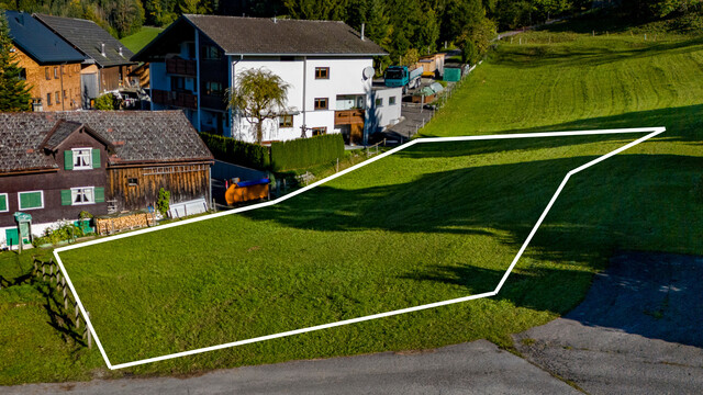 Außergewöhnliches Baugrundstück mit Ferienwidmung