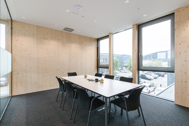 Moderne möblierte Bürofläche 220 m² - nachhaltiger Gewerbebau R2 - Industriepark Runa in Feldkirch-Altenstadt
