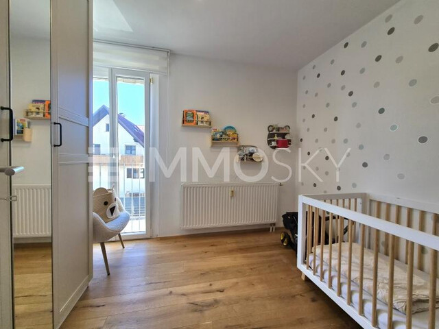 3-Zimmer-Wohnung clever auf 4 Zimmer erweitert