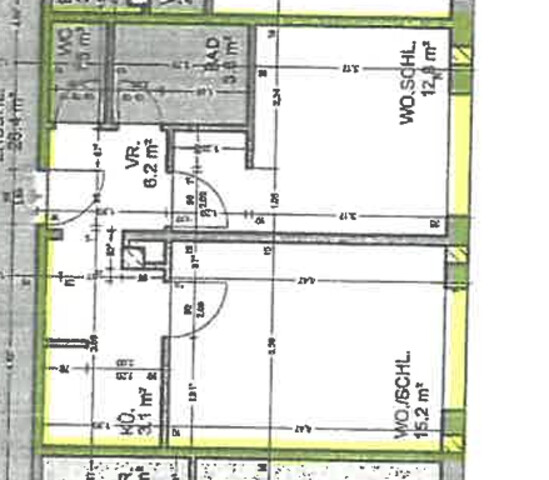 "ohne Provision" helle 2,5 Zimmer Wohnung