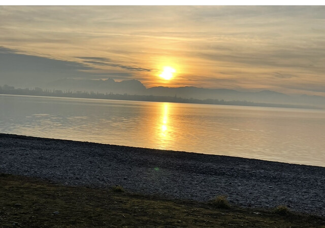 Freundliche 4-Zimmer-Wohnung direkt am See mit Terrasse