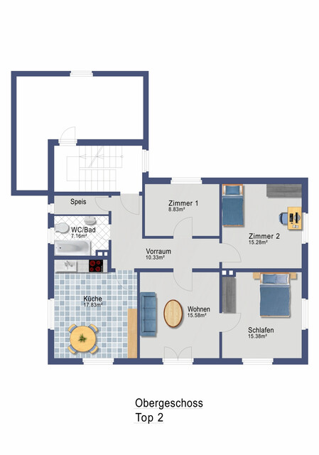 Großzügige 4 Zimmer Wohnung