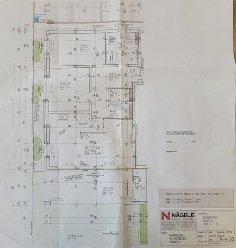 PRIVATVERKAUF - Gartenwohnung mit Terrasse, Garten & Tiefgaragen-Parkplatz in Top-Lage!