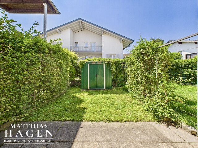 Reihenhauscharakter mit Garten und Dachterrasse