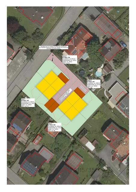 Neubauprojekt Hohenems! Regional - Geziegelt - Drei Wohngeschoße! Haus 3