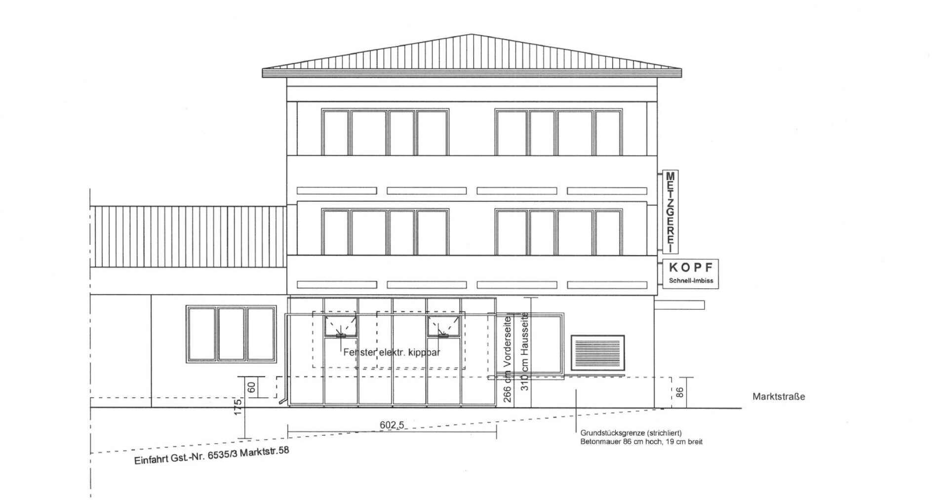 Wohn- und Geschäftshaus mit Entwicklungspotenzial in zentraler Lage von Dornbirn