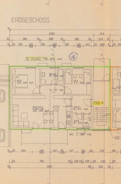 3 Zimmer Gartenwohnung mit Naturnähe - Feldkirch/Gisingen