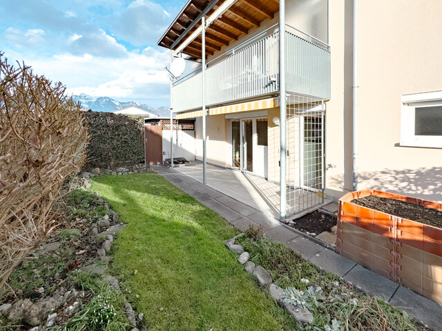 3 Zimmer Gartenwohnung mit Naturnähe - Feldkirch/Gisingen