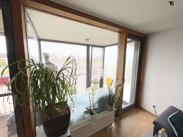 Hard: 2-Zimmer-Wohnung ca. 58 m2 in Hard mit Balkon, Wintergarten inklusive 1 Tiefgaragenplatz