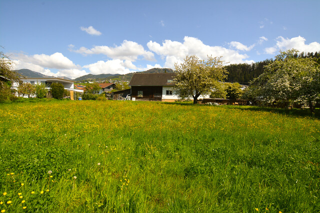Großes und sonnig gelegenes Baugrundstück in schöner Lage