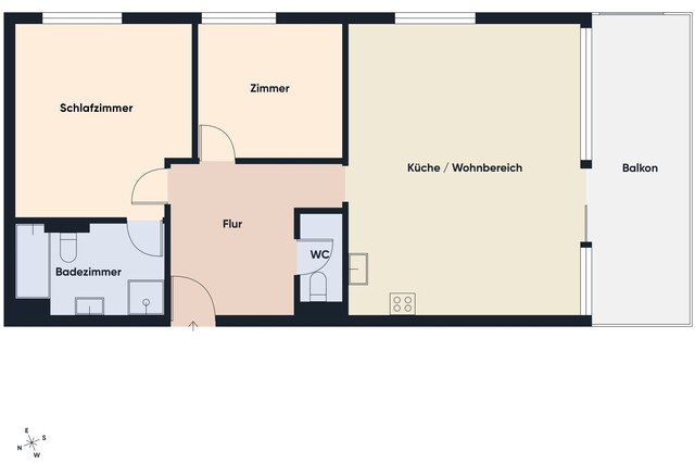 Ihr neues Zuhause in der Dr.- Waibel-Straße – zentral und gemütlich
