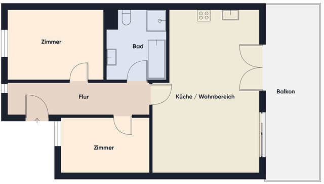 Schicke 3 Zimmer Wohnung in Dornbirn!