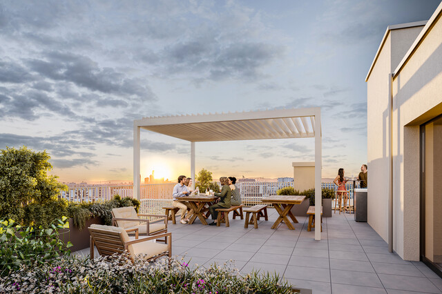 Provisionsfrei: 2-Zimmer Anlegerwohnung mit Südbalkon und Balkon-Kraftwerk