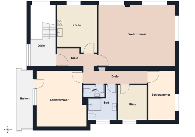 Wohnqualität und Raumvielfalt – gepflegtes Zweifamilienhaus mit Gartenidylle