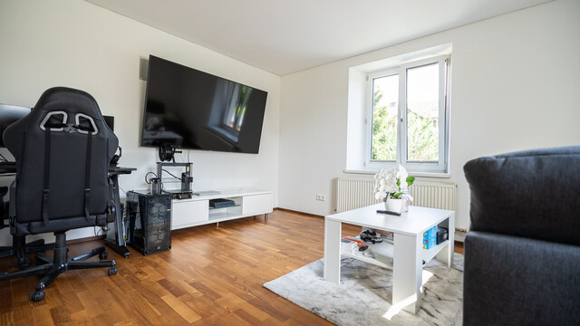 Kennelbach: Große 2-Zimmer-Gartenwohnung mit über 62m² Wohnfläche!