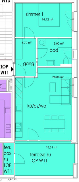 NEUBAU: Exklusives Wohnen in attraktiver Lage – moderne 2-Zimmer-Mietwohnung in Hörbranz