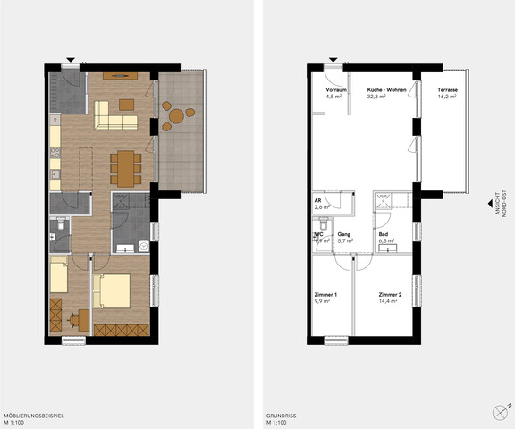 3-Zimmer Terrassenwohnung in Tschagguns