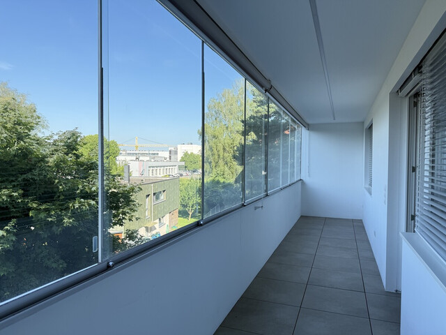 Modernisierte 4-Zimmerwohnung mit zwei Balkonen in Seenähe in Hard zu vermieten