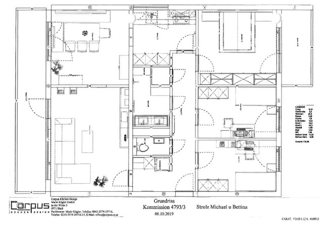 Modernisierte 4-Zimmerwohnung mit zwei Balkonen in Seenähe in Hard zu vermieten