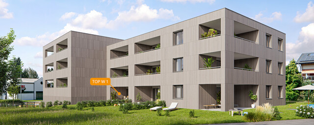 2-Zi-Gartenwohnung TOP 1 in Rankweil, Vorderlandstraße 2