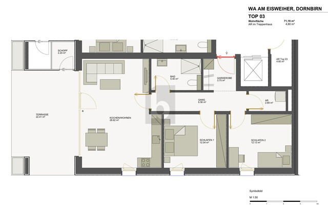 HOCHWERTIGE NEUBAU WOHNUNG IN ZENTRALER-RUHELAGE