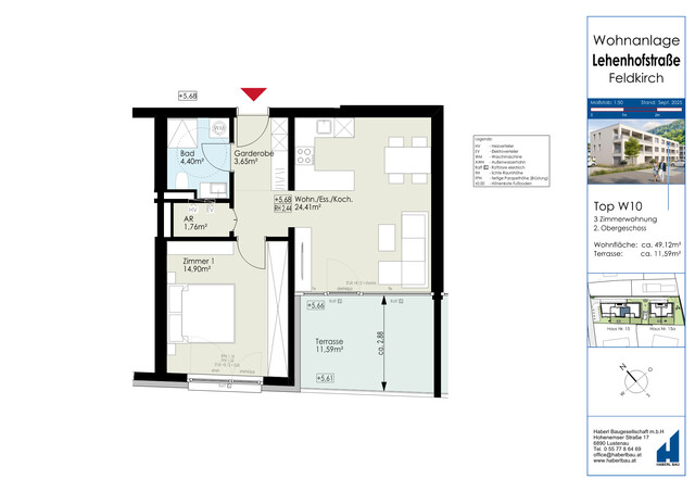 Klein. Fein. Mein.  2 Zimmer Wohlfühlzuhause  im Dachgeschoss