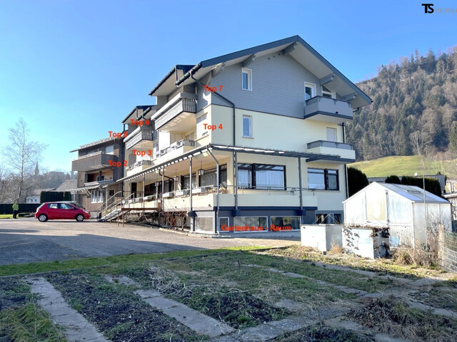 Bregenz: Langen bei Bregenz: 1-Zimmer-Wohnung ca. 28 m2, Balkon ca. 4,60 m2 - TOP 2