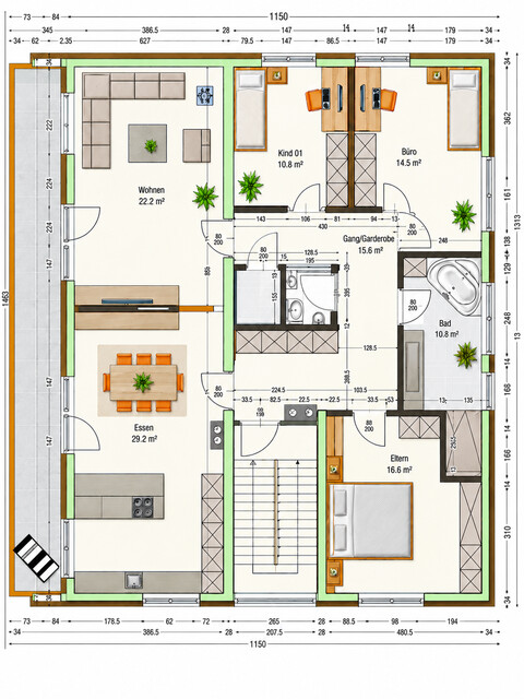 Großzügige 4-Zimmer-Wohnung in Hittisau