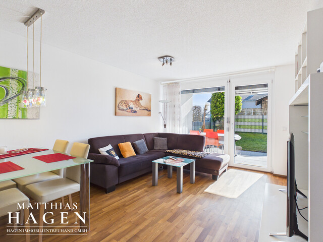 Helle 2-Zimmer-Wohnung mit Terrasse und Garten – ruhig gelegen & vielseitig nutzbar