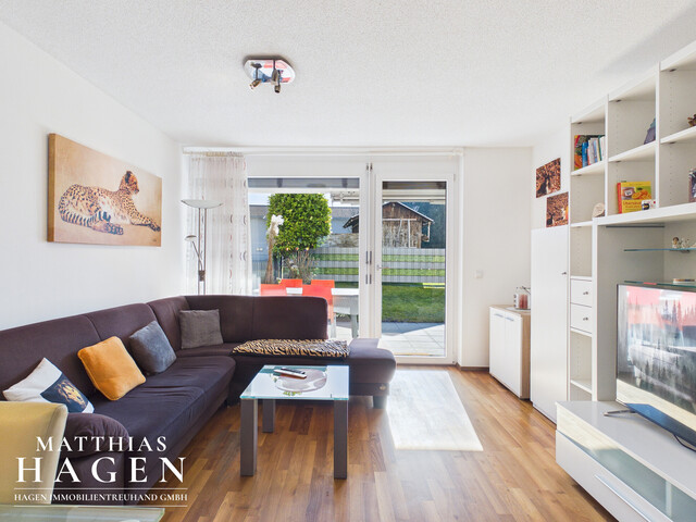 Helle 2-Zimmer-Wohnung mit Terrasse und Garten – ruhig gelegen & vielseitig nutzbar