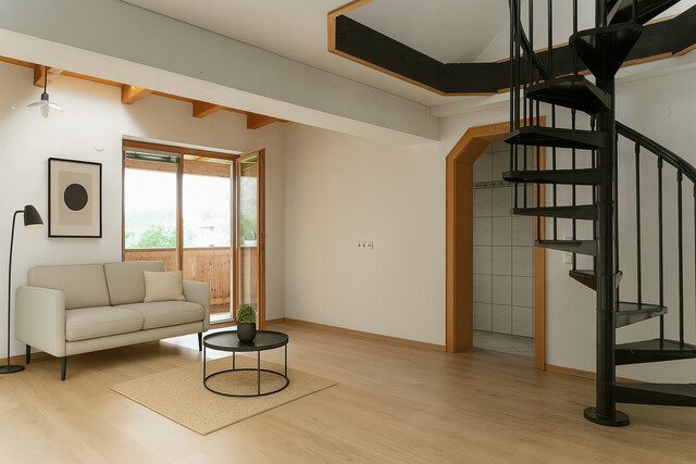 Preiswerte 3-Zimmer Maisonette Wohnung