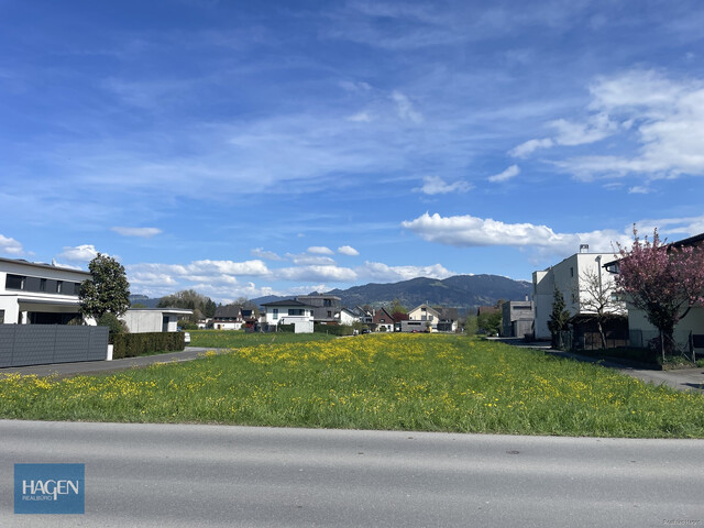 Attraktives Baugrundstück in Lustenau – Wohnen im Grünen
