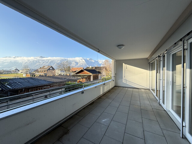 2-Zimmer-Wohnung mit großer Süd-West-Terrasse und traumhaftem Ausblick