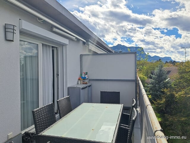 Tolle 4 Zimmerwohnung (ca. 93m²) über 2 Etagen mit schöner Sonnenterrasse in Dornbirn!