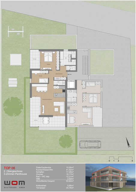 Wohnen am Bodensee - TOP 06 - Penthouse