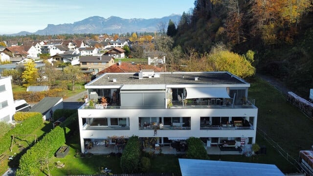 Gut ausgestattete 3-Zimmerwohnung mit großer Terrasse und herrlichem Ausblick in Feldkirch