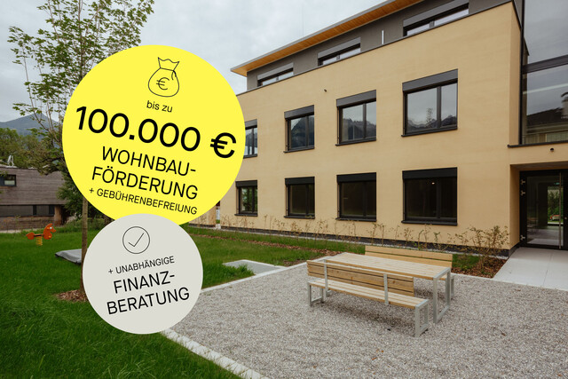 4-Zimmer Gartenwohnung in sanfter Hanglage